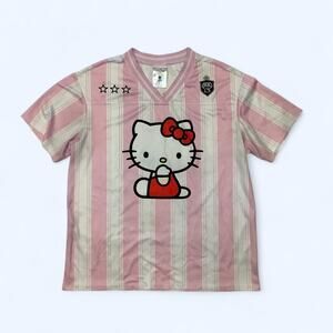 Sanrio hello kitty pink striped